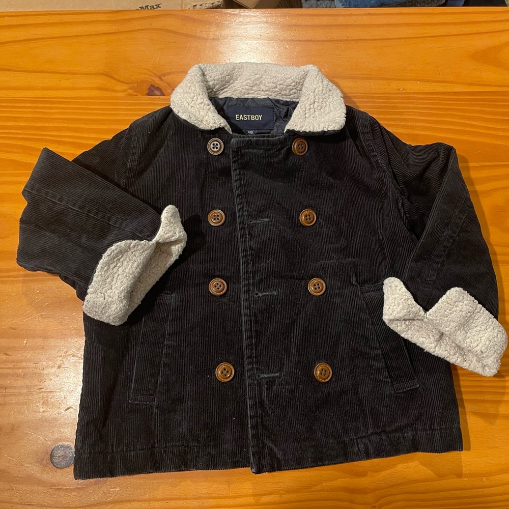 Unisex black cordiroy jacket